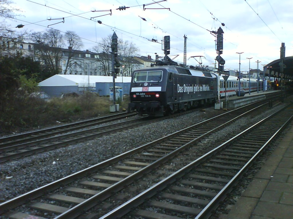 120 159-9 am 15.12.09 im Bonner Hbf.