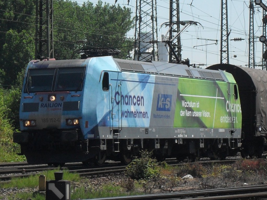 185 152-6 am 07.07.10. in K�ln Gremberg.