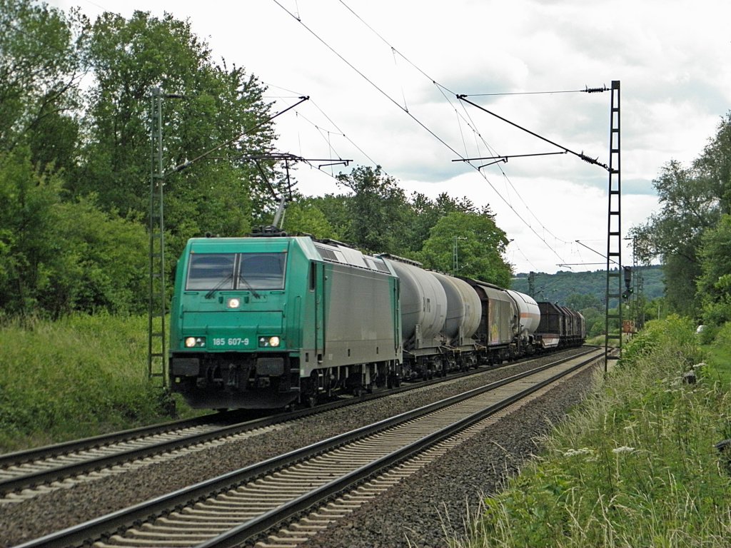 185 607-9 in Unkel am 10.6.2011