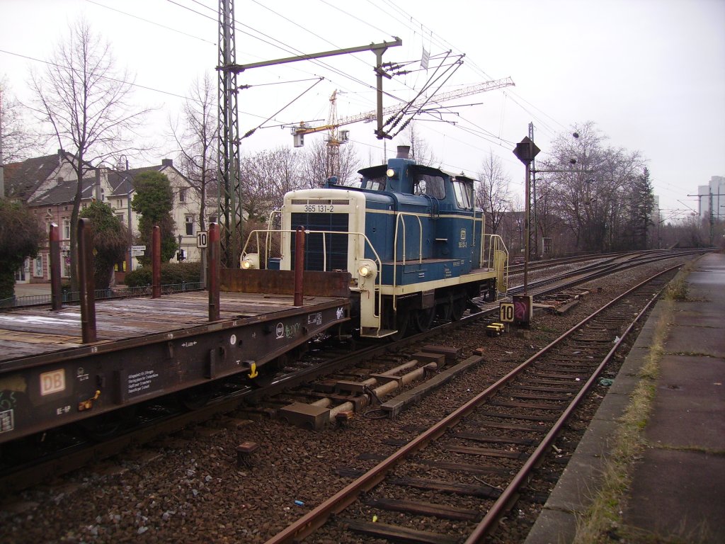 365 131-2 Rangiert G�terwagen in Beuel