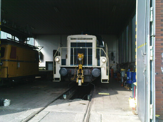 365 131-2 von der RSE im BW der RSE mit einer Wohl verdienten Pause