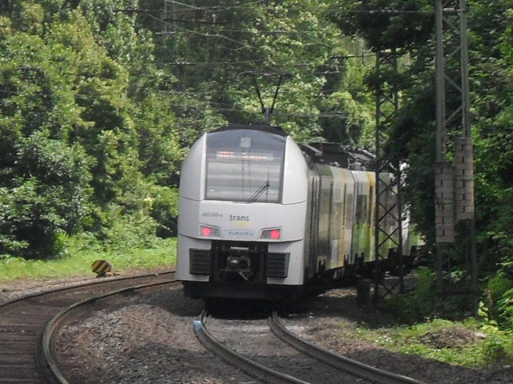 460 003-4 fuhr am 4.7.10 aus dem Bonner Hbf.