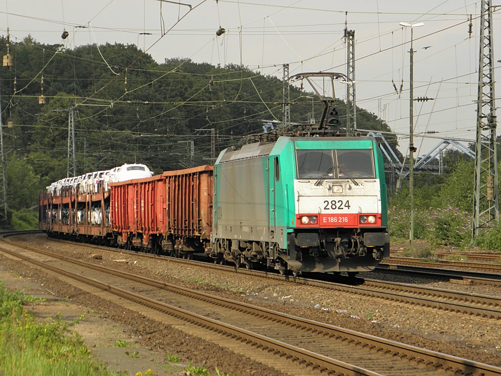 B E186 216 (2824) in K�ln West am 5.8.2011