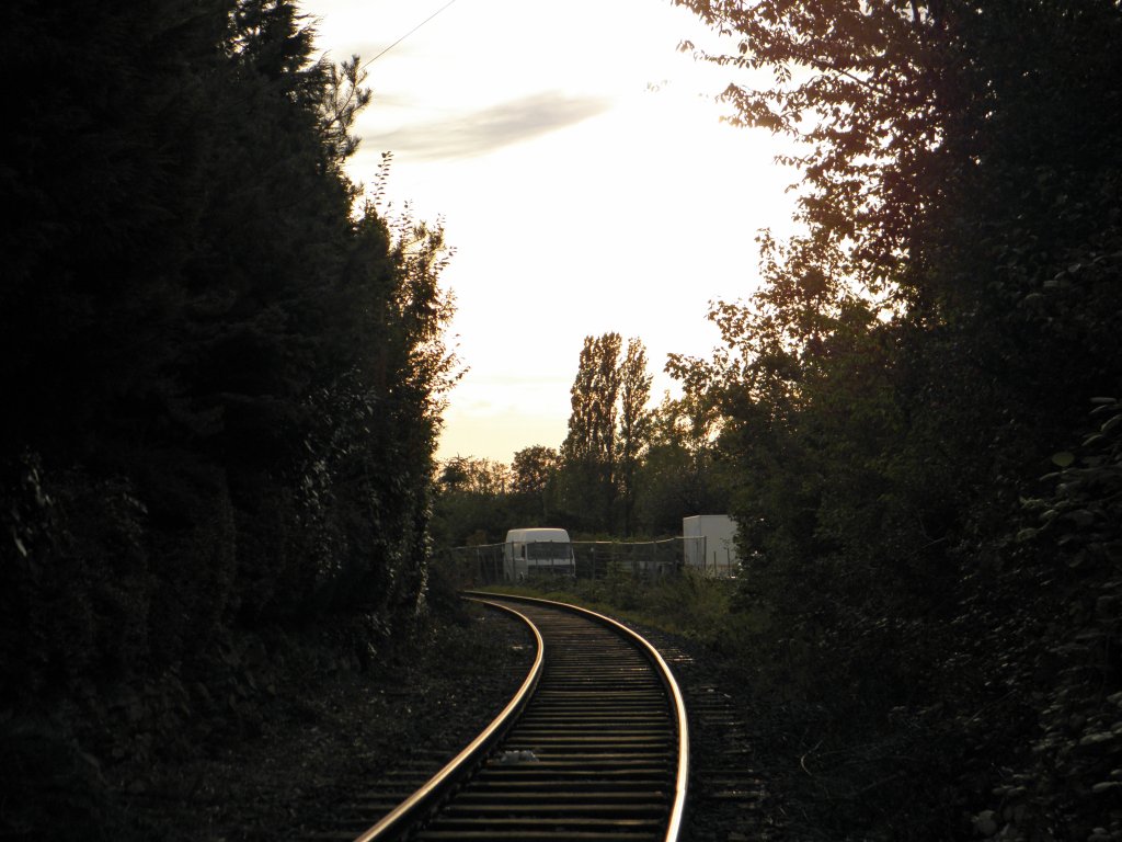 Bahn Impressionen auf der RSE Hausstrecke in P�tzchen am 10.9.2011