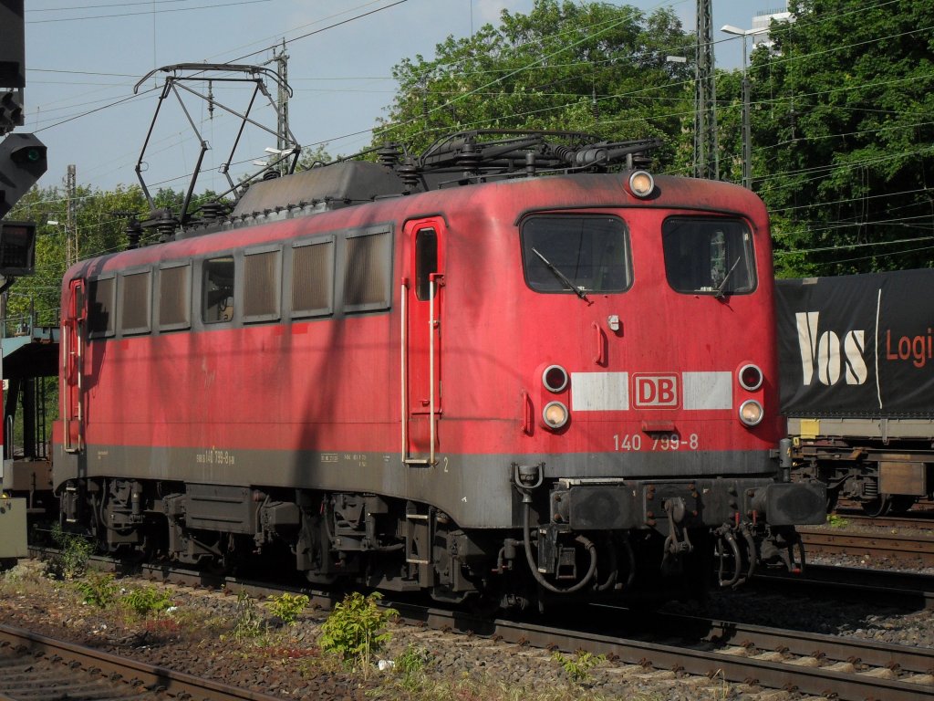 Br 140 mit Auto Transporter in K�ln West