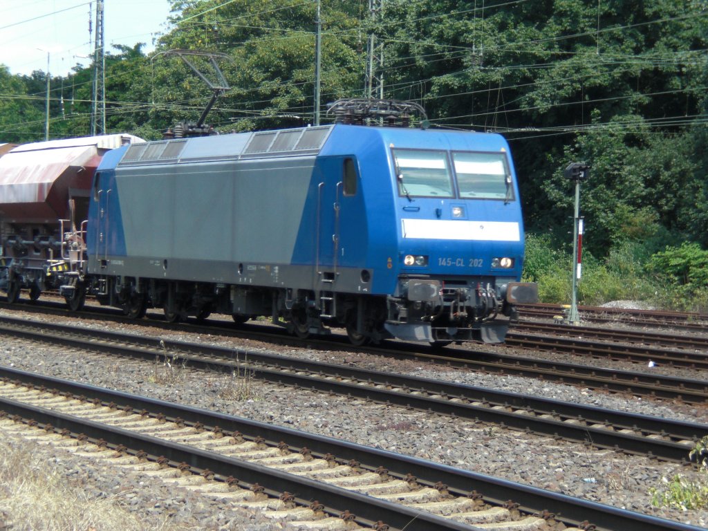 Br. 145-CL 202 vor einem Gemischtenzug in K�ln-West 