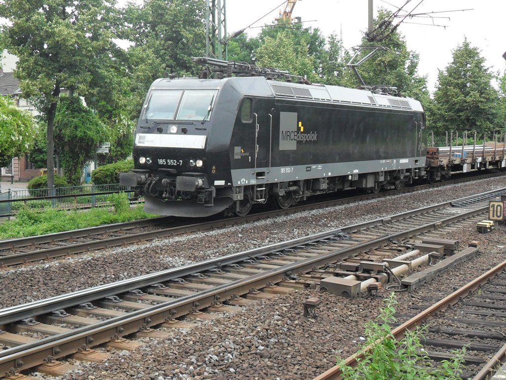 Br 185 von der MRCE in Beuel am 1.7.10