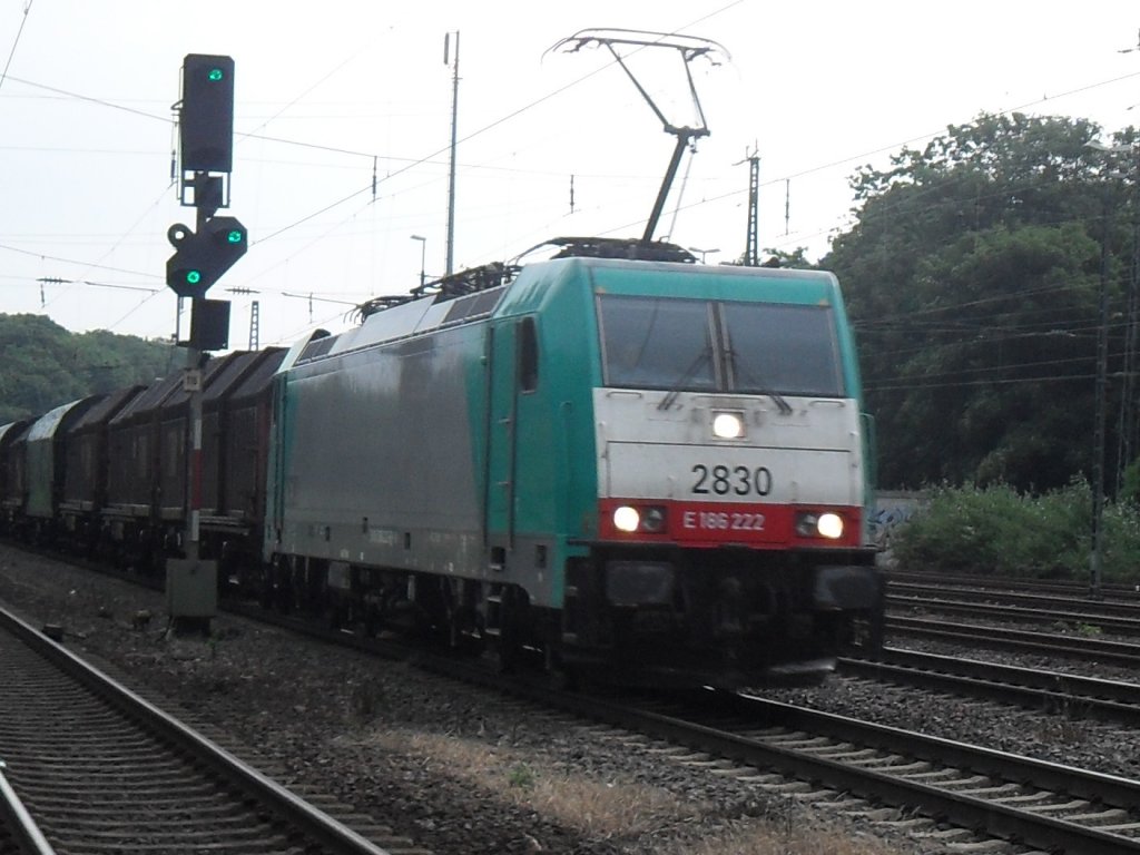 Br 186 im Bahnhof K�ln West 