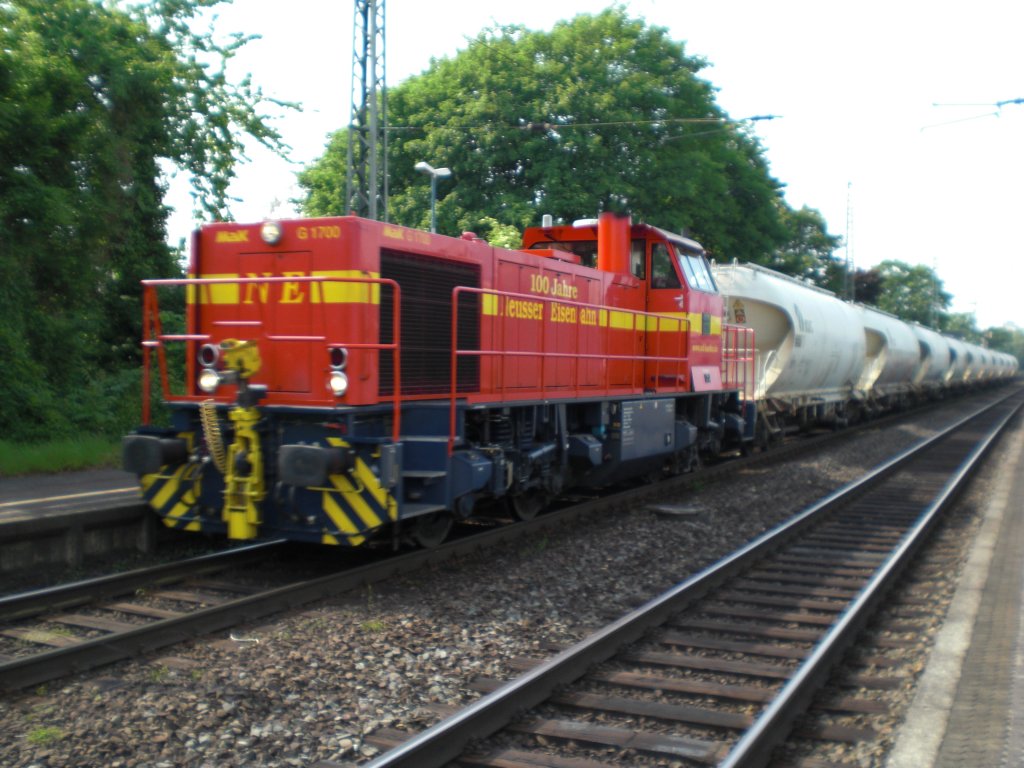 Br. G1700 von der Neusser Eisenbahn
am 27.05.2010