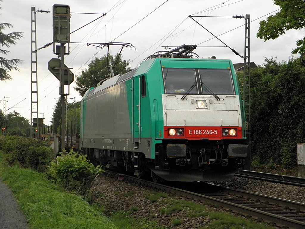 CFL E186 246-5 in Limperich am 16.6.2011