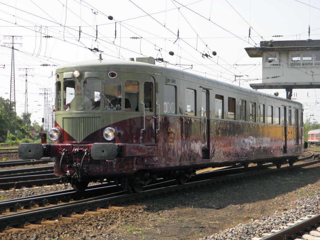 CFL Z 105 auf der Lokparade in Koblenz-L�tzel am 21.5.2011