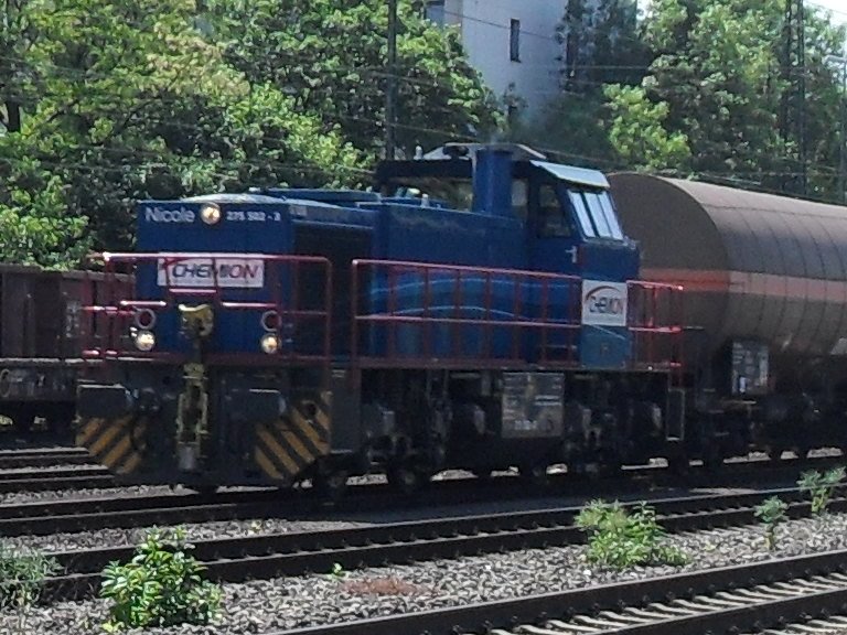 Chemion Lok Nicole im Bahnhof K�ln West am 4.6.10