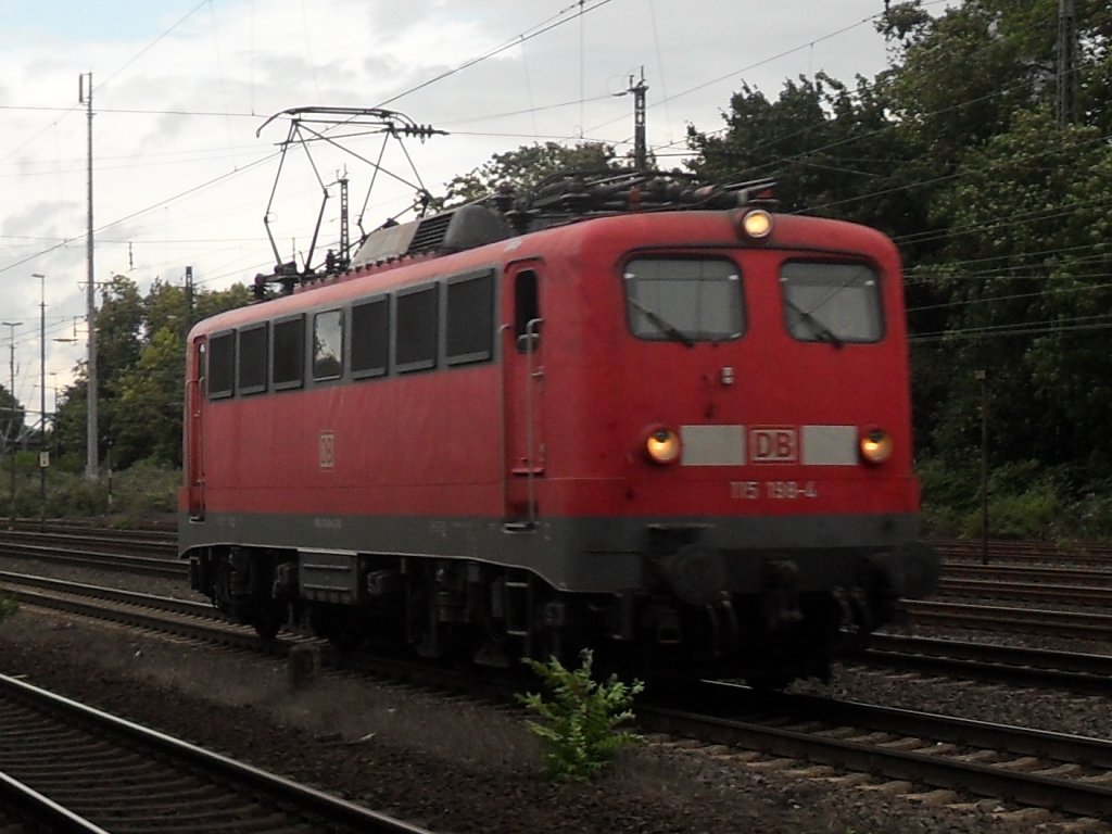 DB 115 198-4 in K�ln West am 24.8.10
