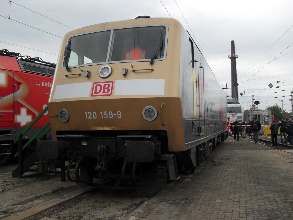 DB 120 159-9 auf dem BW Fest in Osnabr�ck am 19.9.10