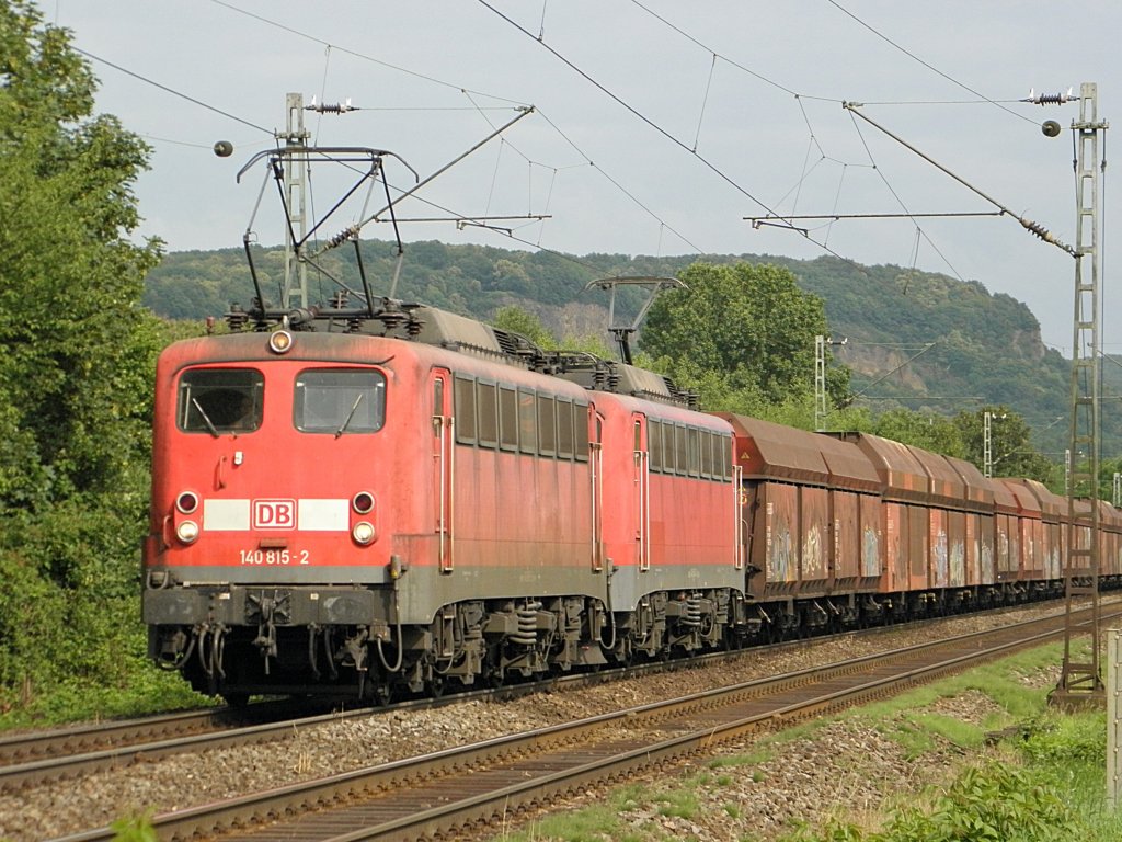 DB 140 815-2 in Limperich am 16.6.2011