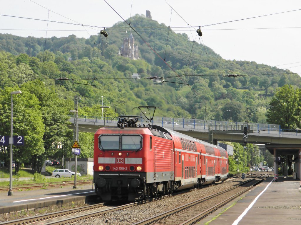 DB 143 159-2 in K�nigswinter am 7.5.2011