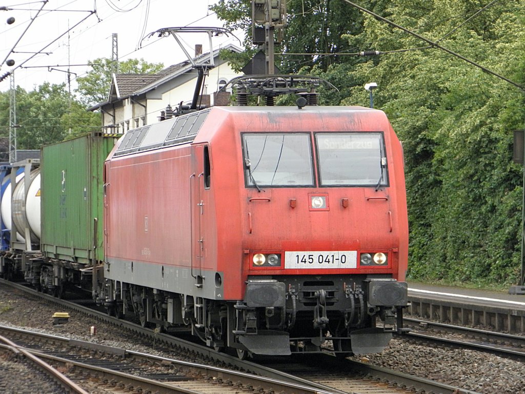 DB 145 041-0 in Beuel am 10.6.2011