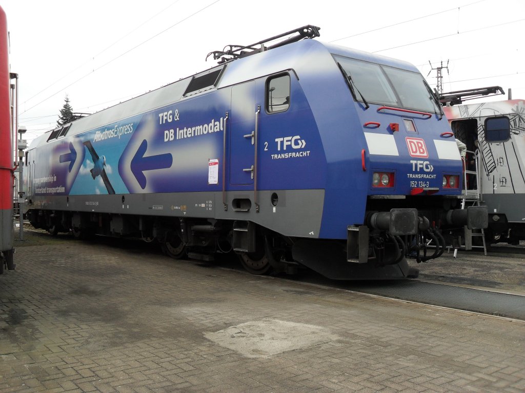 DB 152 134-3 Albatross auf dem BW Fest in Osnabr�ck am 19.9.10