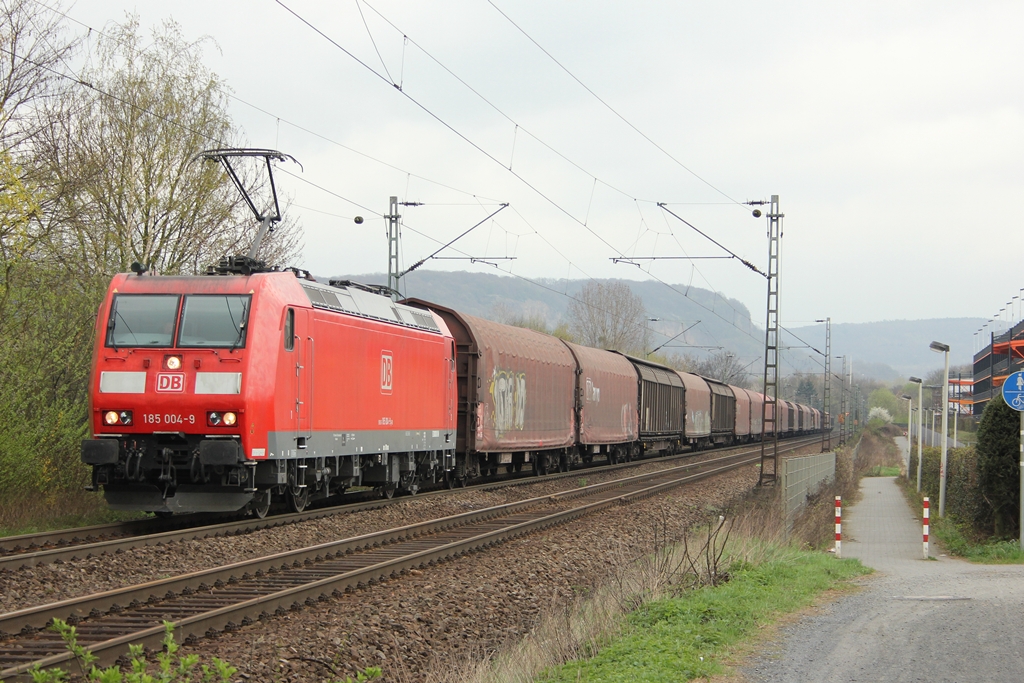 DB 185 004-9 in Limperich am 30.3.2012