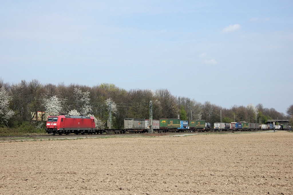 DB 185 009-8 in Vilich-M�ldorf am 3.4.2012