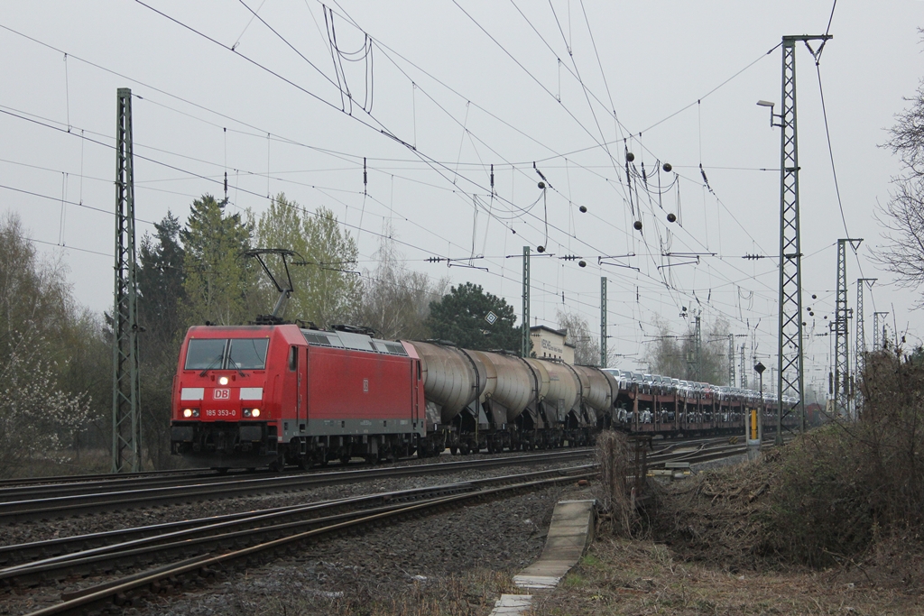 DB 185 353-0 in Neuwied am 31.3.2012