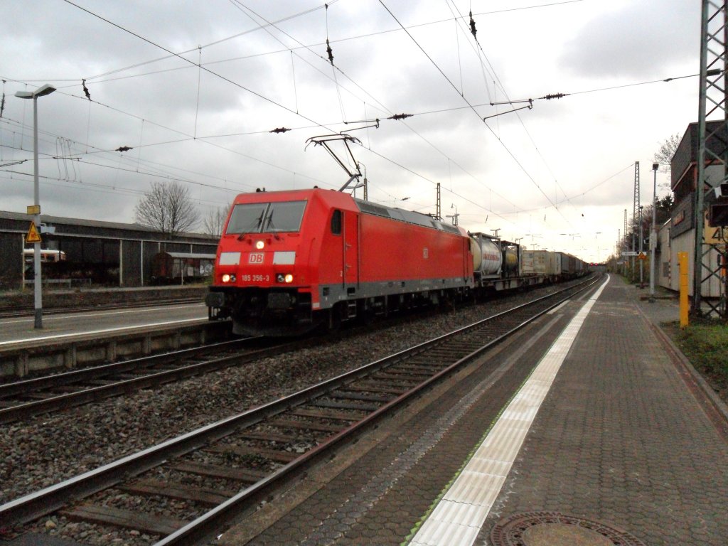 DB 185 356-2 in Beuel am 23.11.10