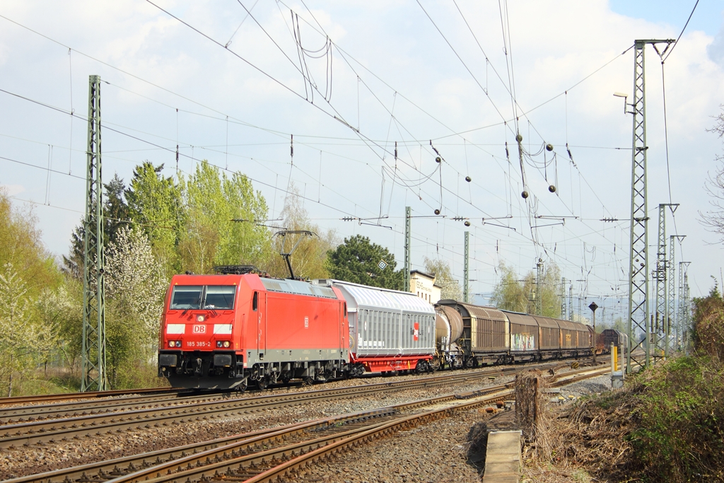 DB 185 385-2 in Neuwied am 13.4.2012