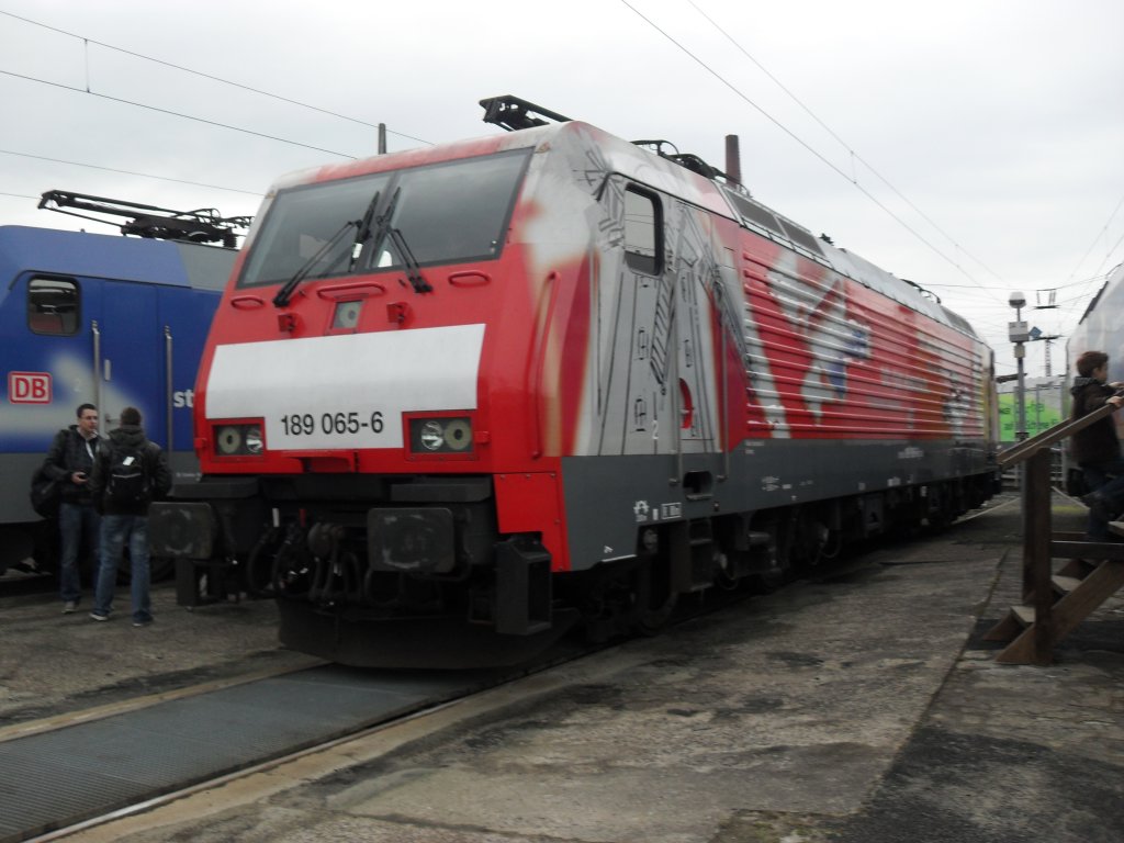 DB 189 065-6 Tulpenlok auf dem BW Fest in Osnabr�ck am 19.9.10