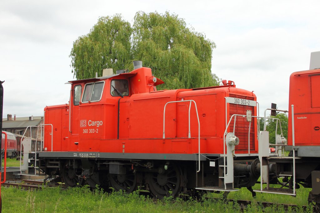 DB Museum 360 303-2 in Koblenz-L�tzel am 19.5.2012