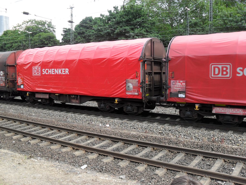 DB Schenker Wagen in K�ln West am 19.6.10
