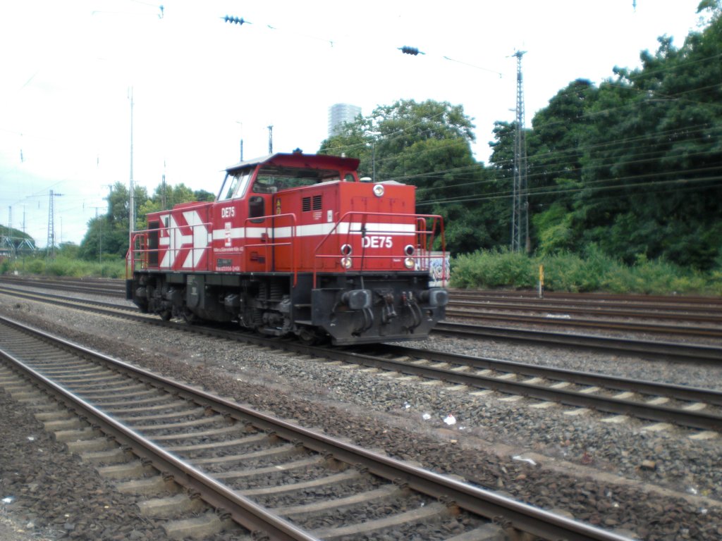 DE 75 von der HGK Lz in K�ln-West.
