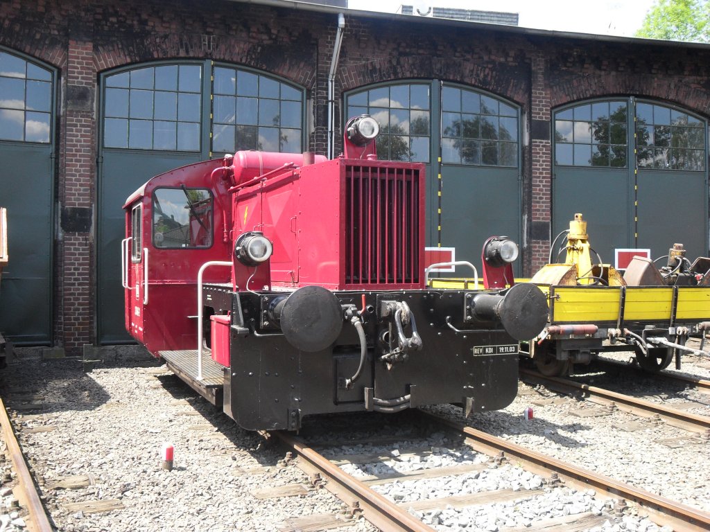 Dies ist die kleine K�f II der Wiehltalbahn;sie ist beheimatet im Eisenbahnmuseum Dieringhausen.