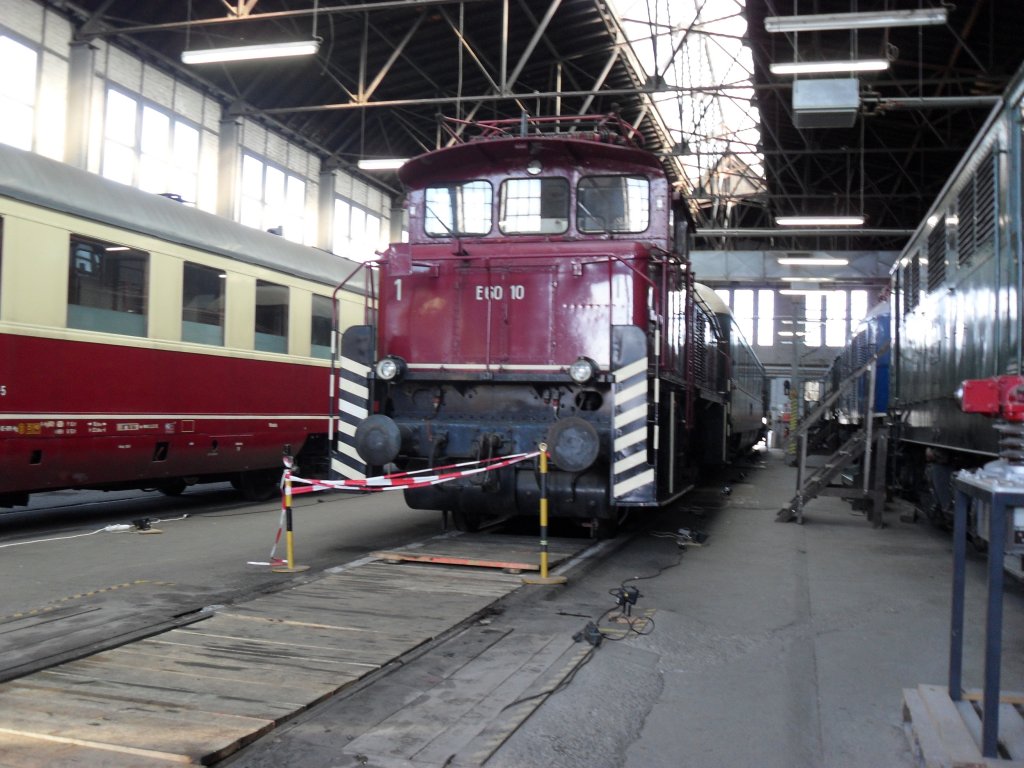 Eine E60 im DB Museum Koblenz am 4.9.10