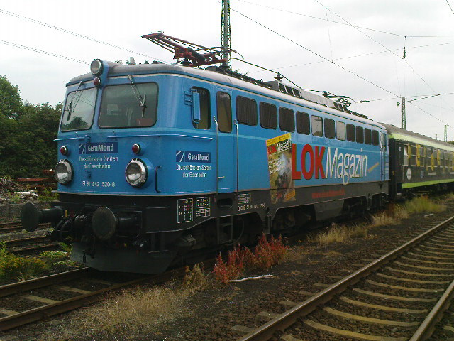 Gera Mond Lok 1042 im Bahnhof Beuel am 20.6.10