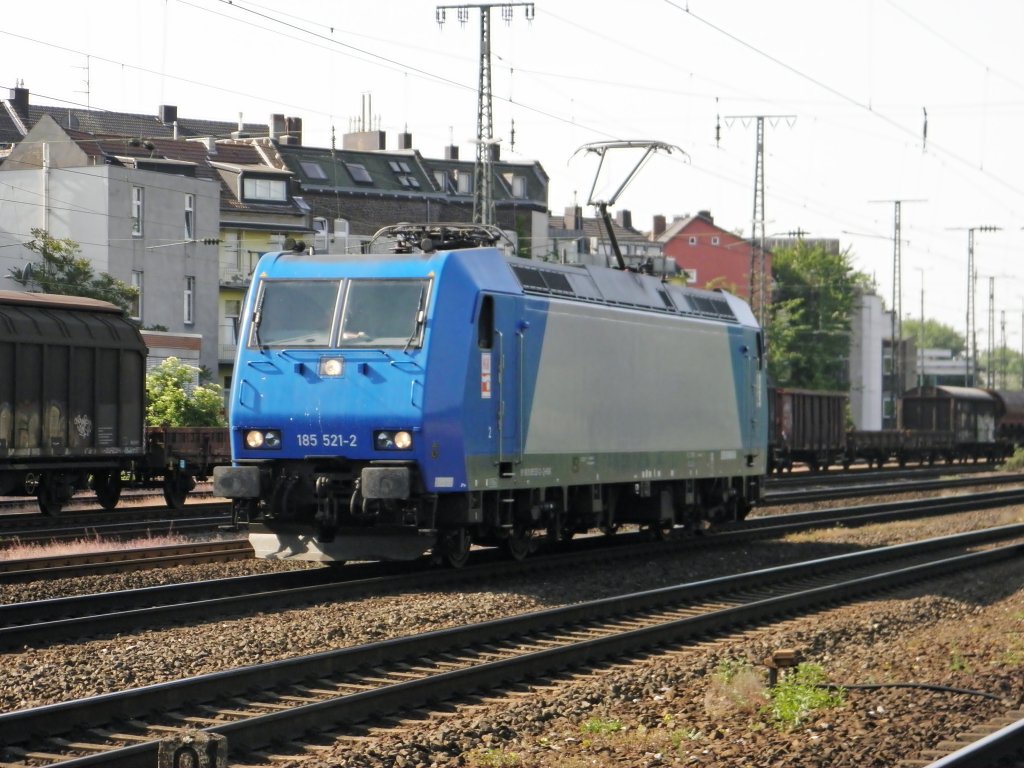 HGK 185 521-2 LZ in K�ln West am 7.5.2011