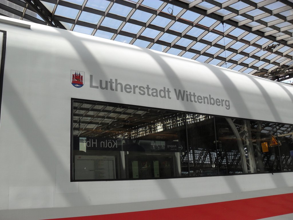 ICE 2 Wittenberg stand im K�lner Hbf
