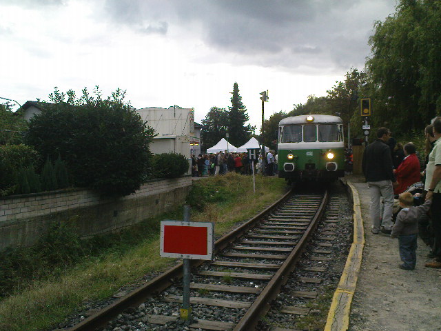 MAN VT 23 von der RSE im Bahnhof P�tzchen