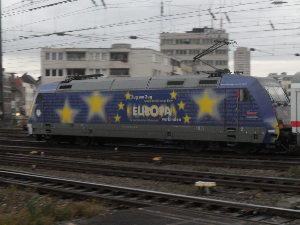 Mitzieher bei der Europalok im K�lner Hbf.