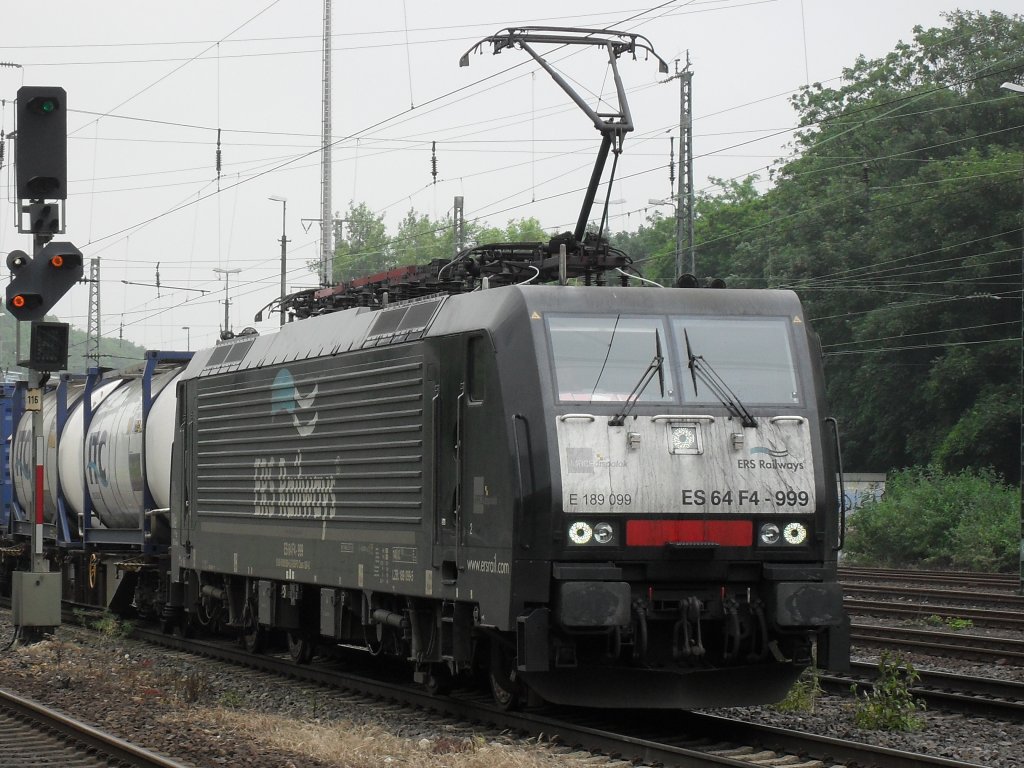 MRCE ERS Railways bei der durchfahrt durch K�ln West