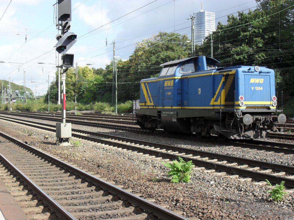 MWB V 1354 LZ in K�ln West am 25.9.10