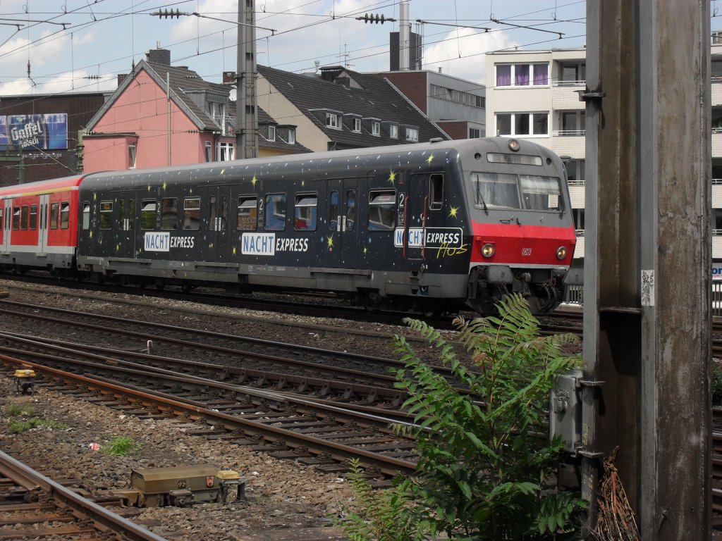 Nacht Express S-Bahn Steuerwagen im K�lner Hbf am 23.7.10