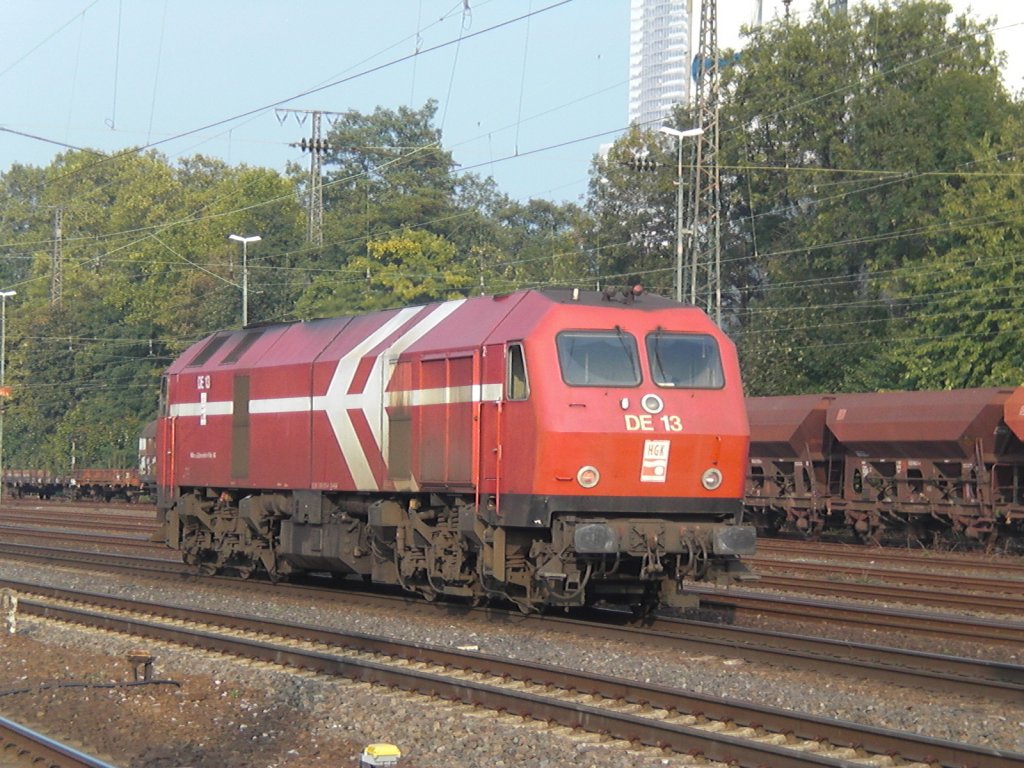 Noch ein Bild von der DE 13 von der HGK in K�ln-West.