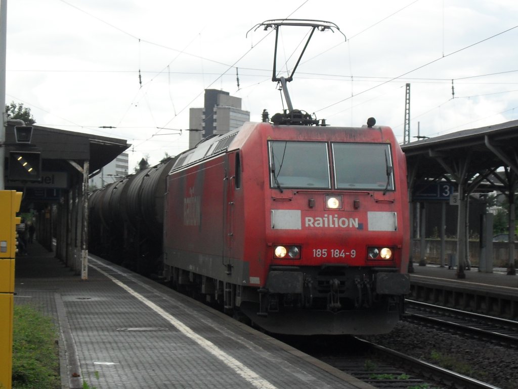 Railion 185 184-9 in Beuel am 30.8.10