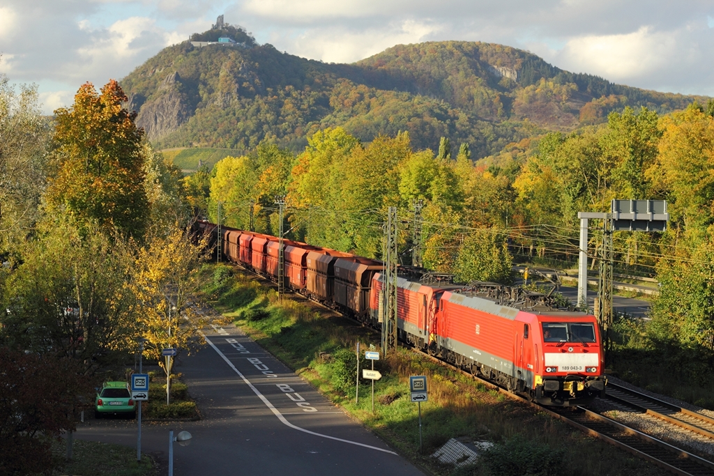 Railion 189 043-3 in Bad Honnef am 15.10.2012