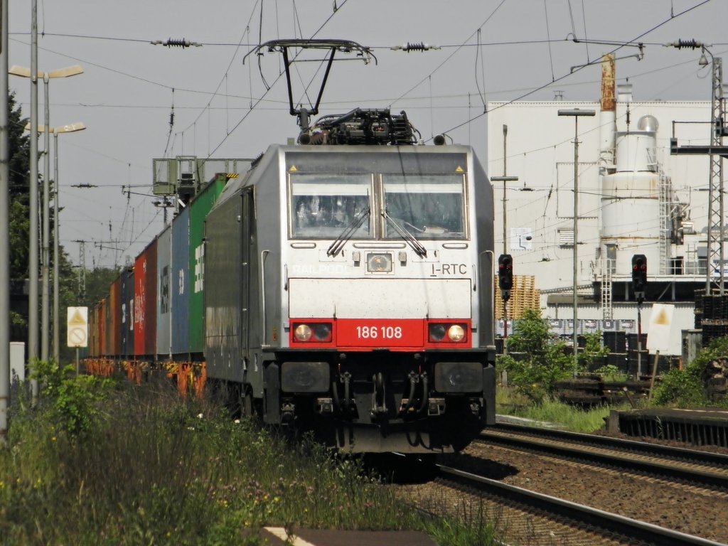 Railpool 186 108 in K�nigswinter am 7.5.2011