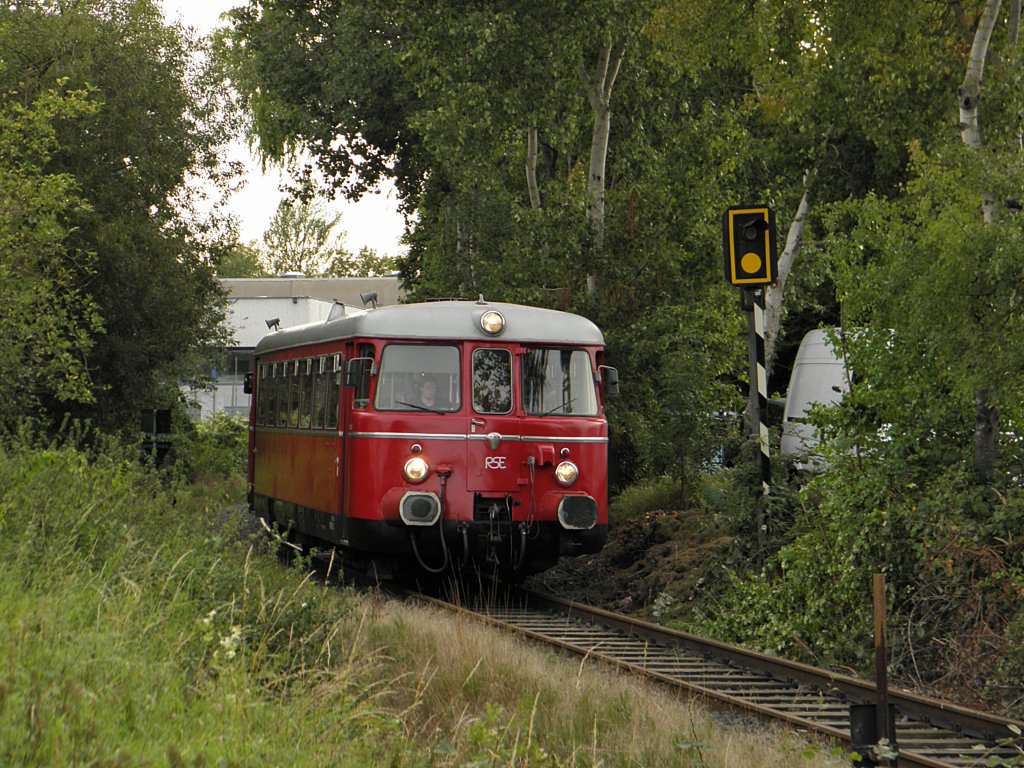 RSE MAN VT25 auf der RSE Hausstrecke in P�tzchen am 10.9.2011