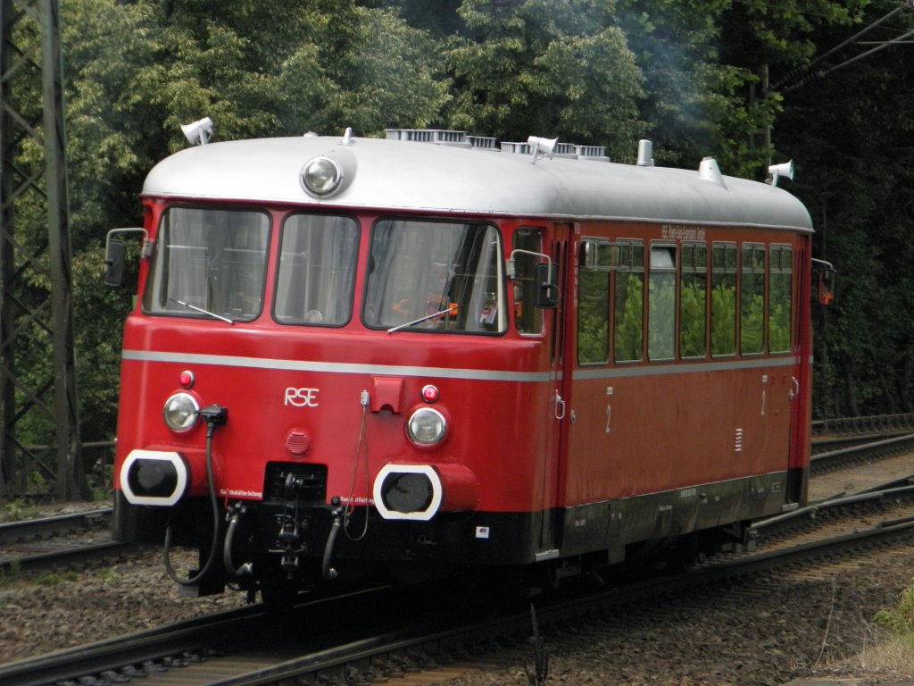RSE VT23 in Beuel am 10.6.2011 Gru� an die RSE Mannschaft im Schienenbus !