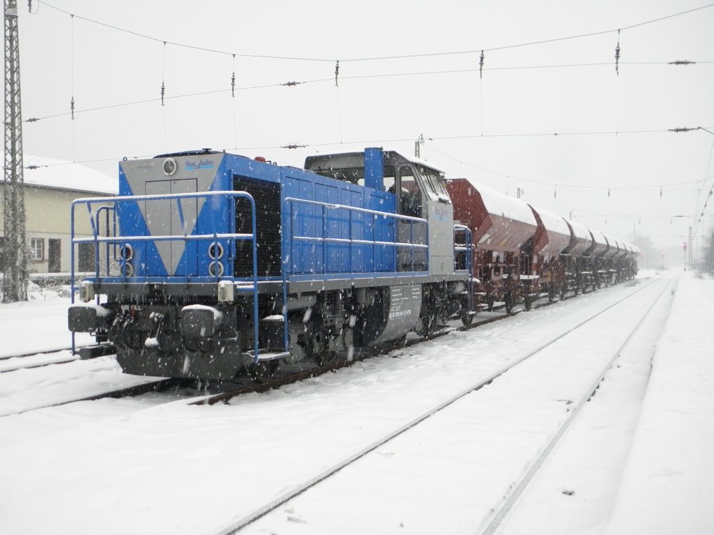 Rurtalbahn G1206 in D�ren am 23.12.10