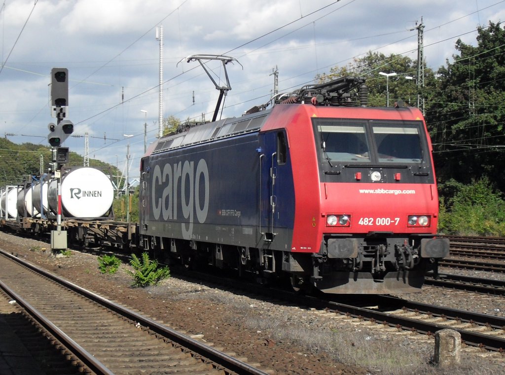 SBB Cargo 482 000-7 in K�ln West am 25.9.10