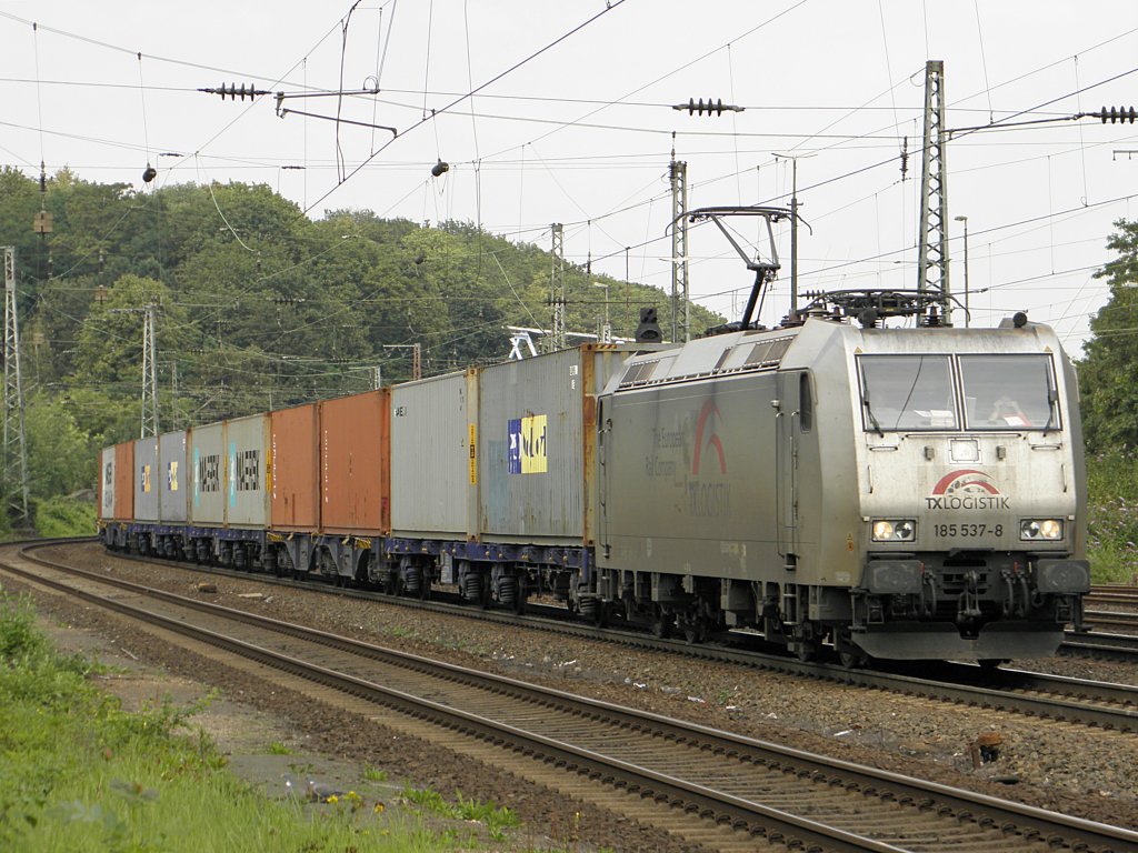TXL 185 537-8 in K�ln West am 5.8.2011